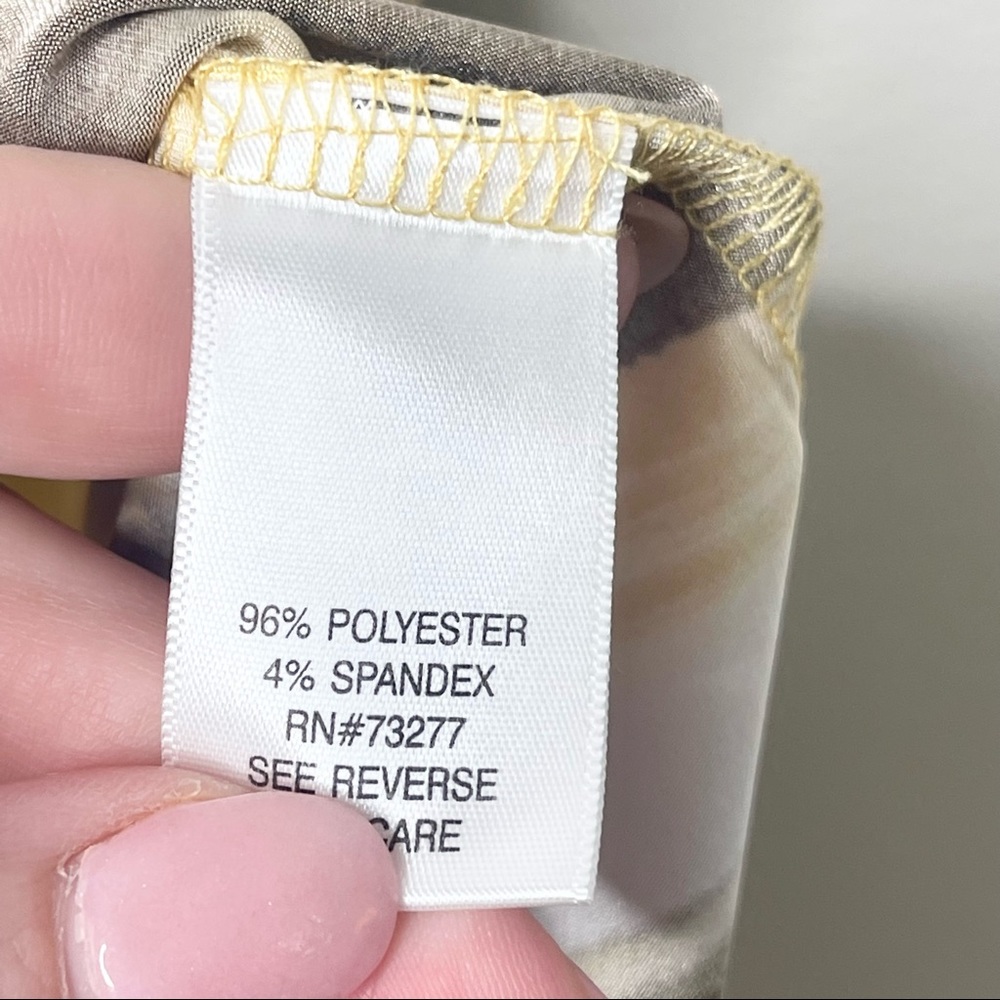 Dana Buchman Striped Tank Top Blouse - Picture 4 of 5